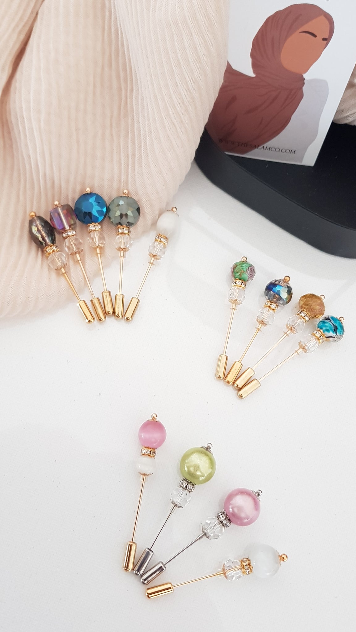 Luxury Hijab pins – The Salam Co